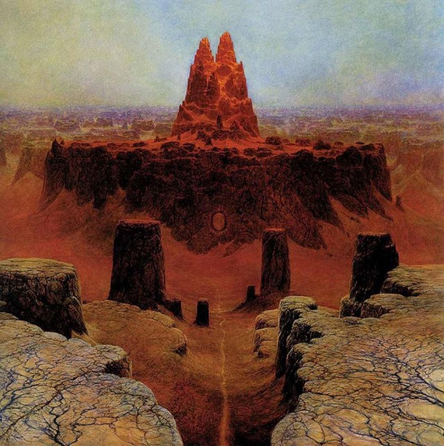 Картины Zdzisława Beksiński