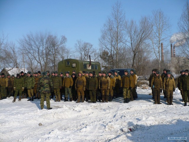 Погрузка танков