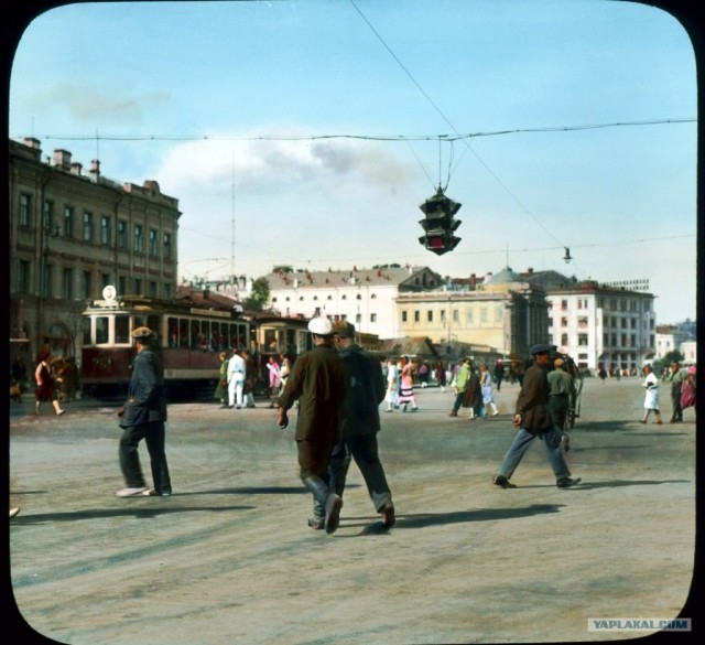 Москва 1931-ого года в цвете.