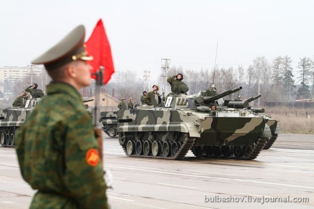 Репетиция парада в Алабино