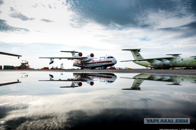 Производство самолётов-амфибий Бе-200ЧС в Таганроге