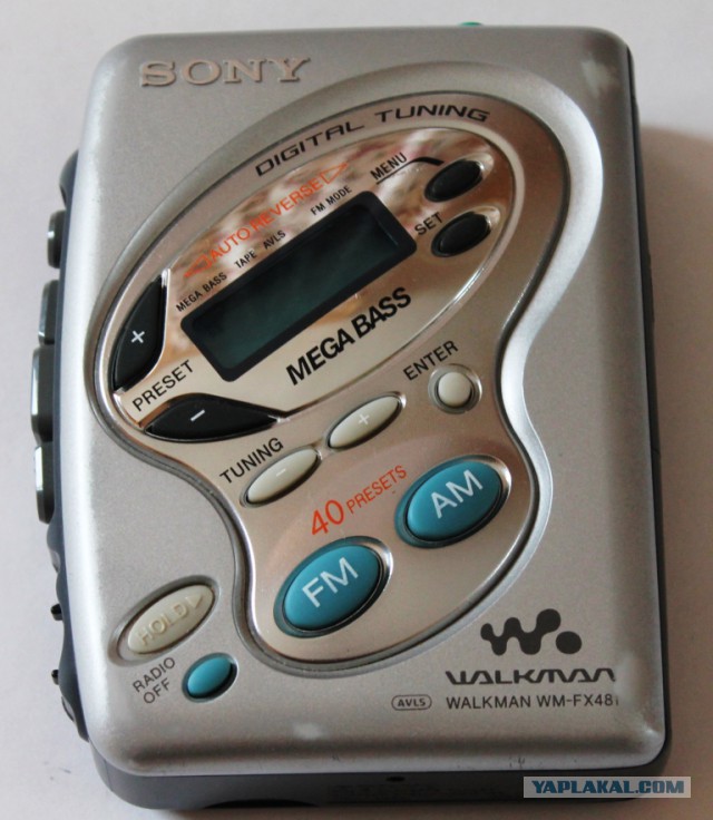 Отзыв на старый кассетный плеер Sony Walkman
