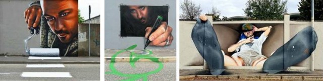 Потрясающие 3D-рисунки уличного художника, который умеет изменять пространство