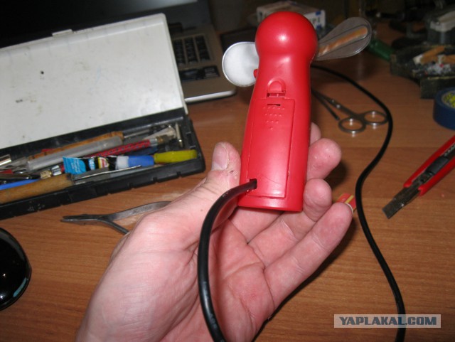 Рукожопный вентилятор USB