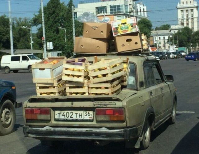 Самые безумные способы перевозки