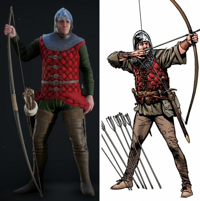 Английские лучники — гроза рыцарей, горделивые простолюдины и просто легендарные воины