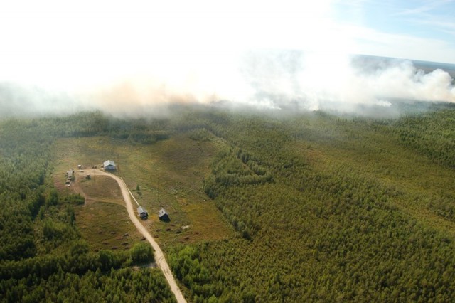 Пожары в ЮГРЕ