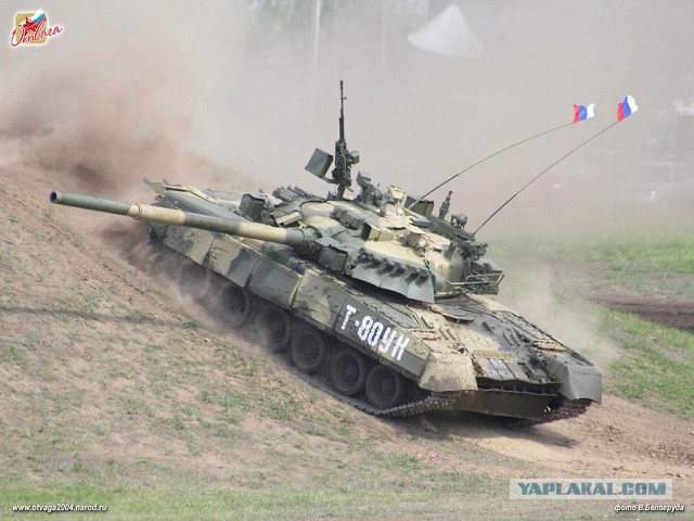 Фото модернизированного Т-80БВМ