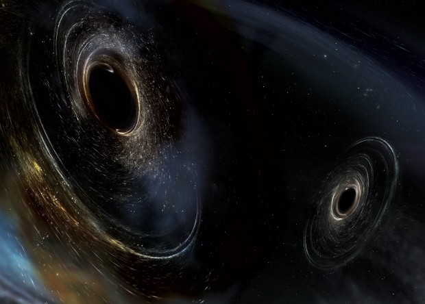 Учёные зафиксировали столкновения чёрных дыр