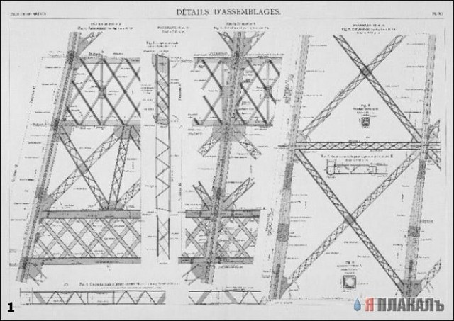 Как строилась Эйфелева башня
