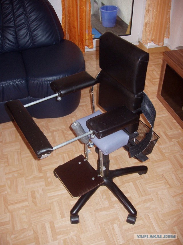 Самодельные стол и стул