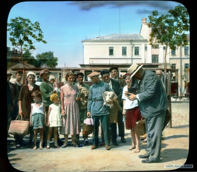 Москва 1931-ого года в цвете.