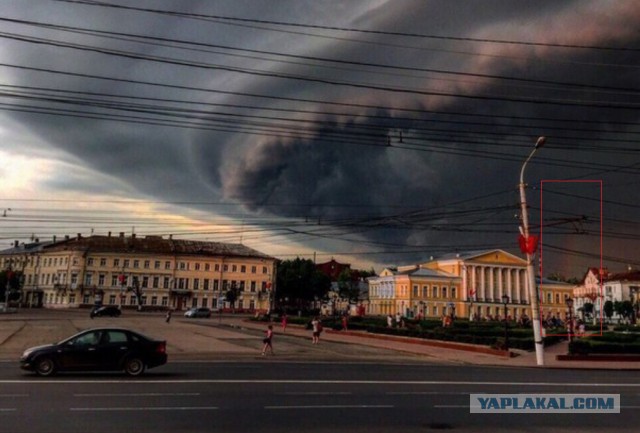 Гроза над Костромой (31.05.2015)