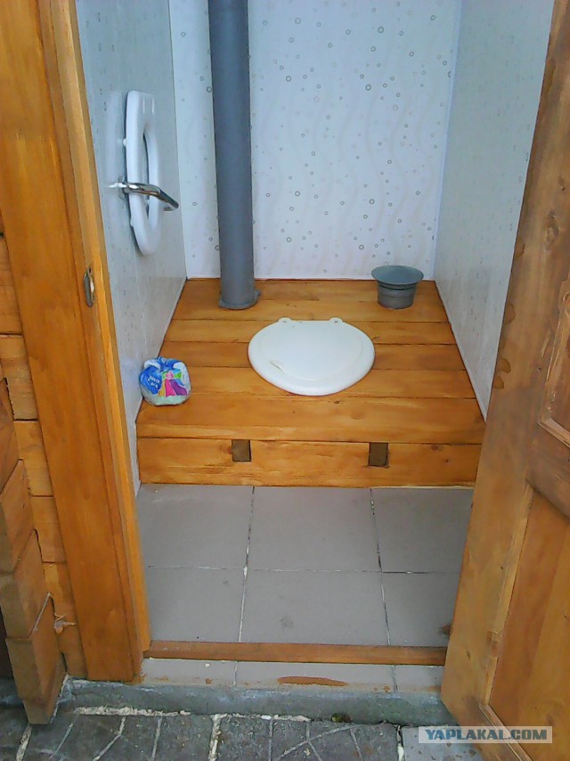 Туалет "лето-зима" для сада-дачи.