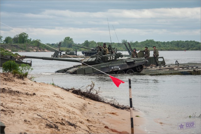 Про форсирование водной преграды