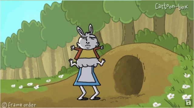 Алиса узнала, глубока ли кроличья нора