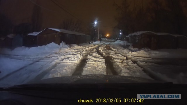 Просто снег, который выпал зимой не в Москве