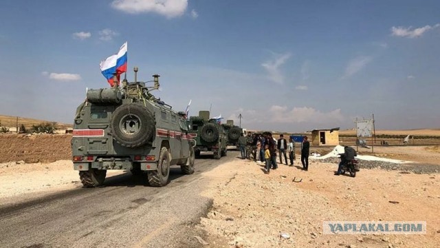 В сирийский Саракиб вошла российская военная полиция
