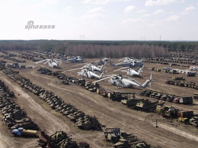 Украинцы используют чернобыльские танки