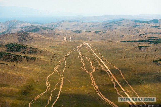 Байкал с вертолета