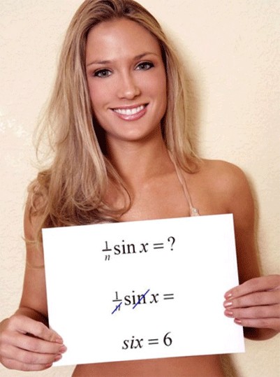 Математика у блондинок