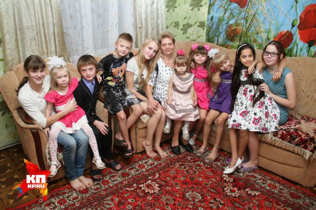 История Веры Яматиной, многодетной мамы из Нижнего Новгорода. Растит 21 ребенка