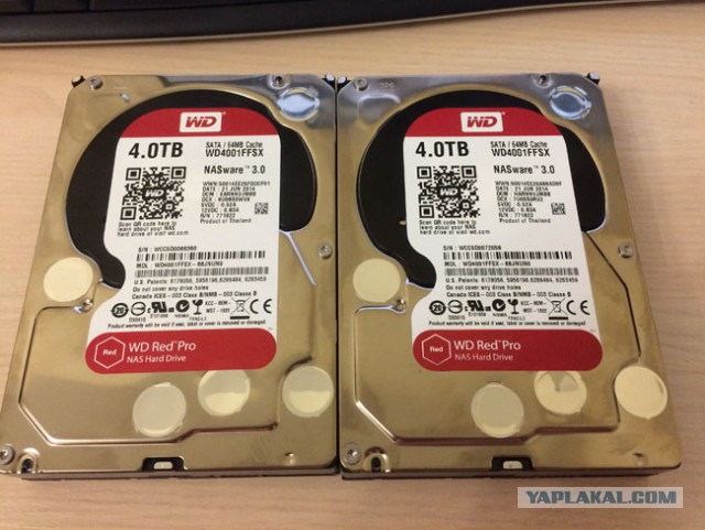 [Москва] HDD Western Digital Red Pro 4 Тб (2 шт.)