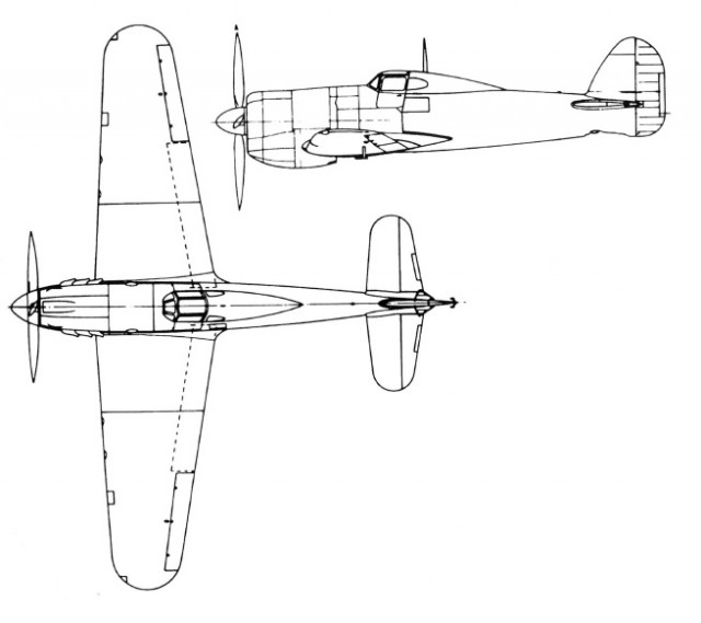 Истребитель Hawker Tempest (Хоукер Темпест)