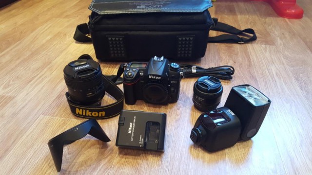 Nikon D7000 + объективы + сумка