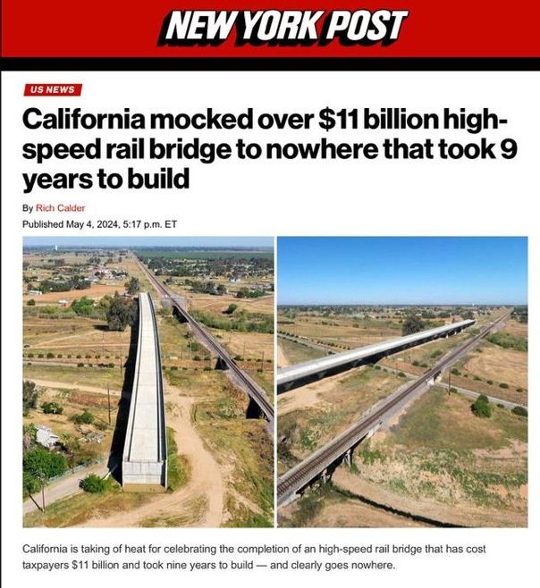 В США построили мост за 11 млрд долларов
