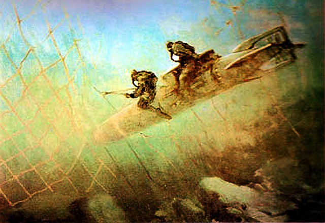 Приключения итальянцев в Александрии.Потопление линейных кораблей "Вэлиент" и "Куин Элизабет",19 декабря 1941 года
