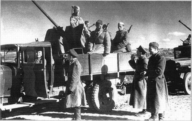 Послевоенная советская зенитная артиллерия.