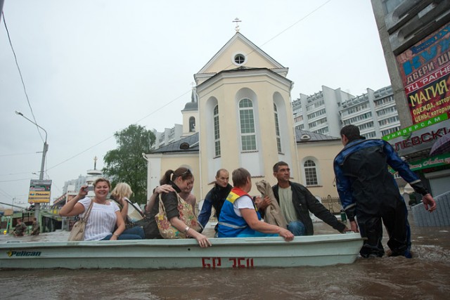 Дождик в Минске