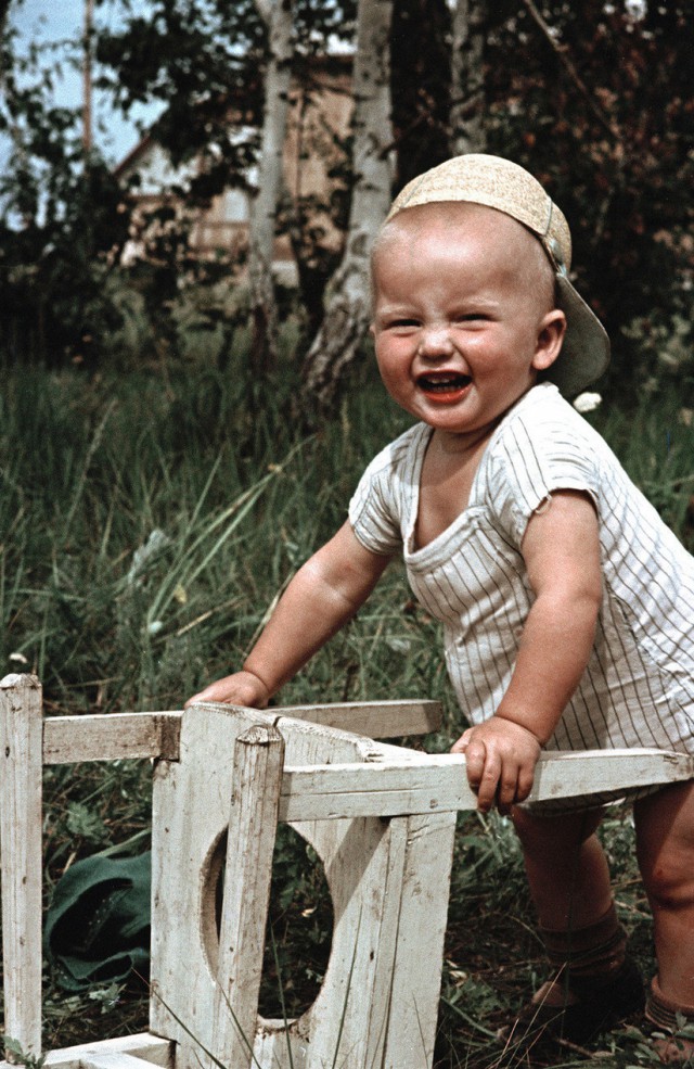 1950-е в цветных фотографиях