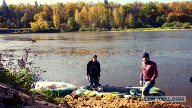 Сплав по реке Клязьма. Осень 2016.