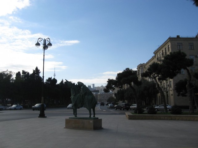 Москва - Баку - Тбилиси - Баку - Москва.