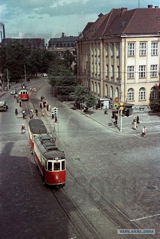 1954 год в цвете, чем жил СССР больше 60 лет назад