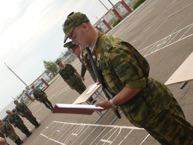 Военные сборы в с.Алкино-2