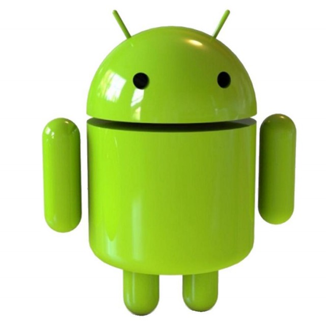 Она нарисовала Android