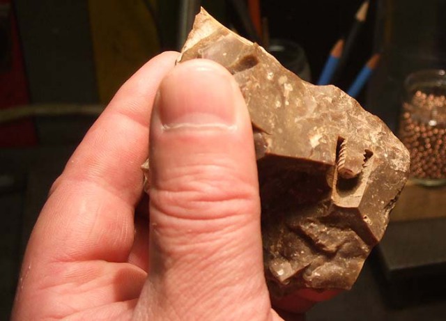 В Москве нашли болт, которому 300 миллионов лет