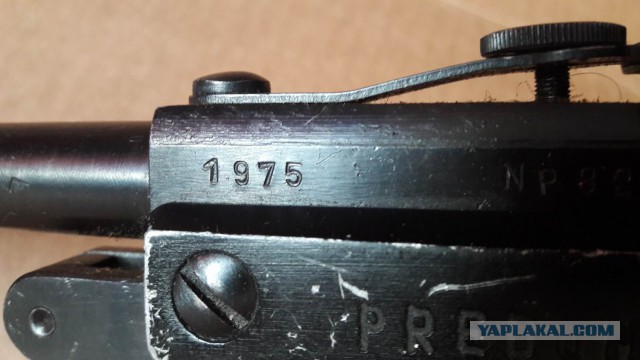Продам польский пневматический пистолет "Лучник" кал. 4.5мм 1975 год выпуска.