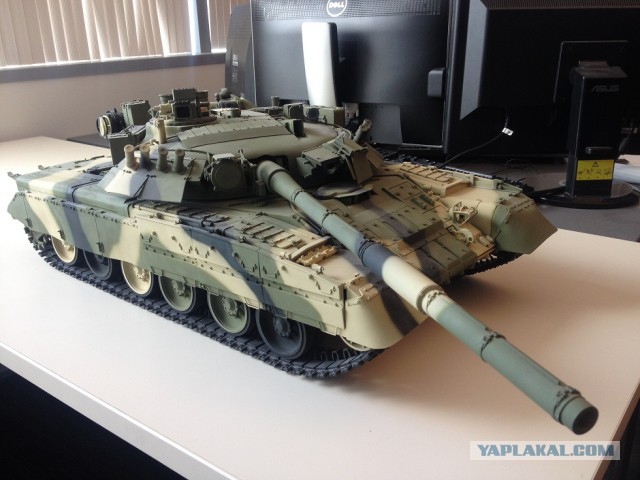 T80 танк напечатанный на 3Д принтере