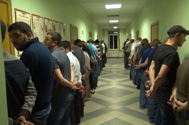 Целая сотня «братков» задержана на «сходке» в Подмосковье