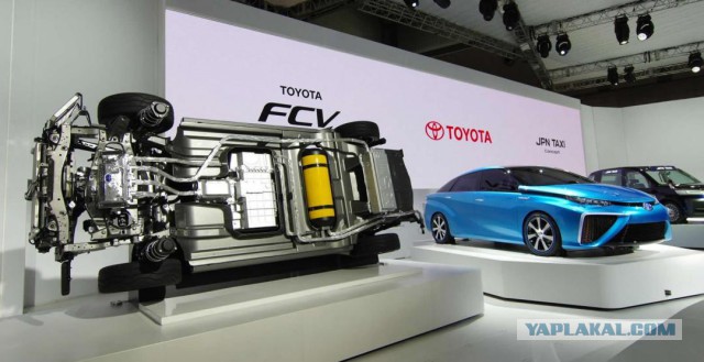 Тойота запустила производство авто на водороде