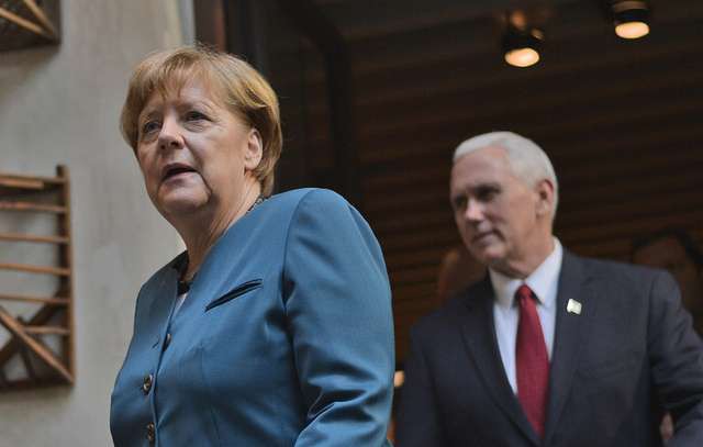 Меркель отвергла предложение Пенса провести маневры ВМС ФРГ близ Крыма