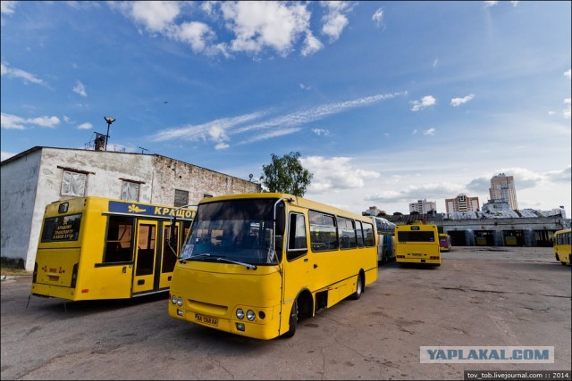 Автобусный парк №7 в Киеве