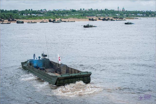 Про форсирование водной преграды