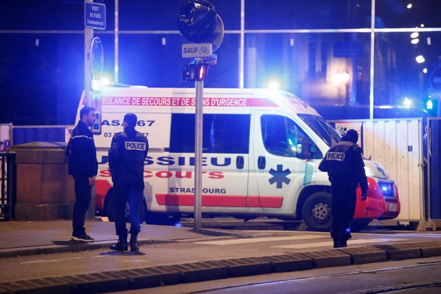 Стрельба в Страсбурге: по меньшей мере 2 погибших, 11 раненых