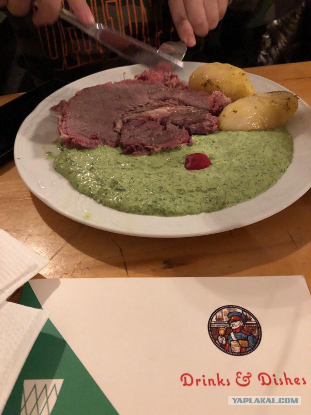 Знаменитый франкфуртский зеленый соус по-русски!