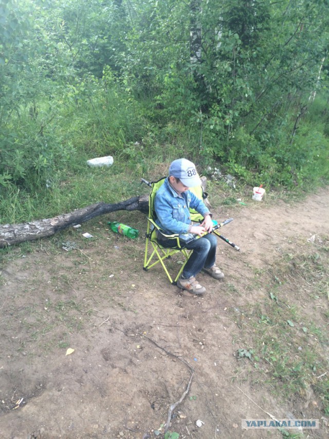 Первая рыбалка в этом году.